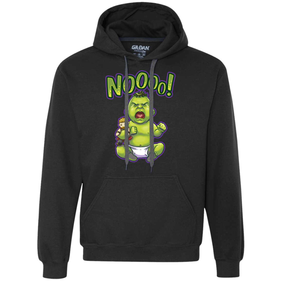 Sweatshirts Black / S Green Crybaby Premium Fleece Hoodie