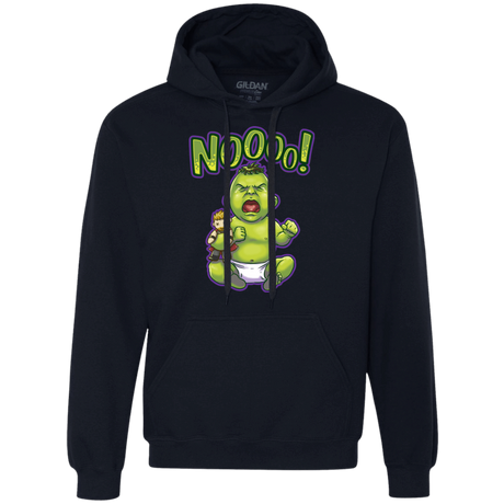 Sweatshirts Navy / S Green Crybaby Premium Fleece Hoodie