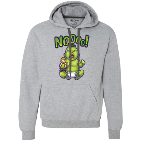 Sweatshirts Sport Grey / S Green Crybaby Premium Fleece Hoodie
