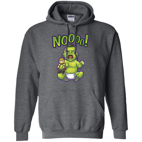 Sweatshirts Dark Heather / S Green Crybaby Pullover Hoodie