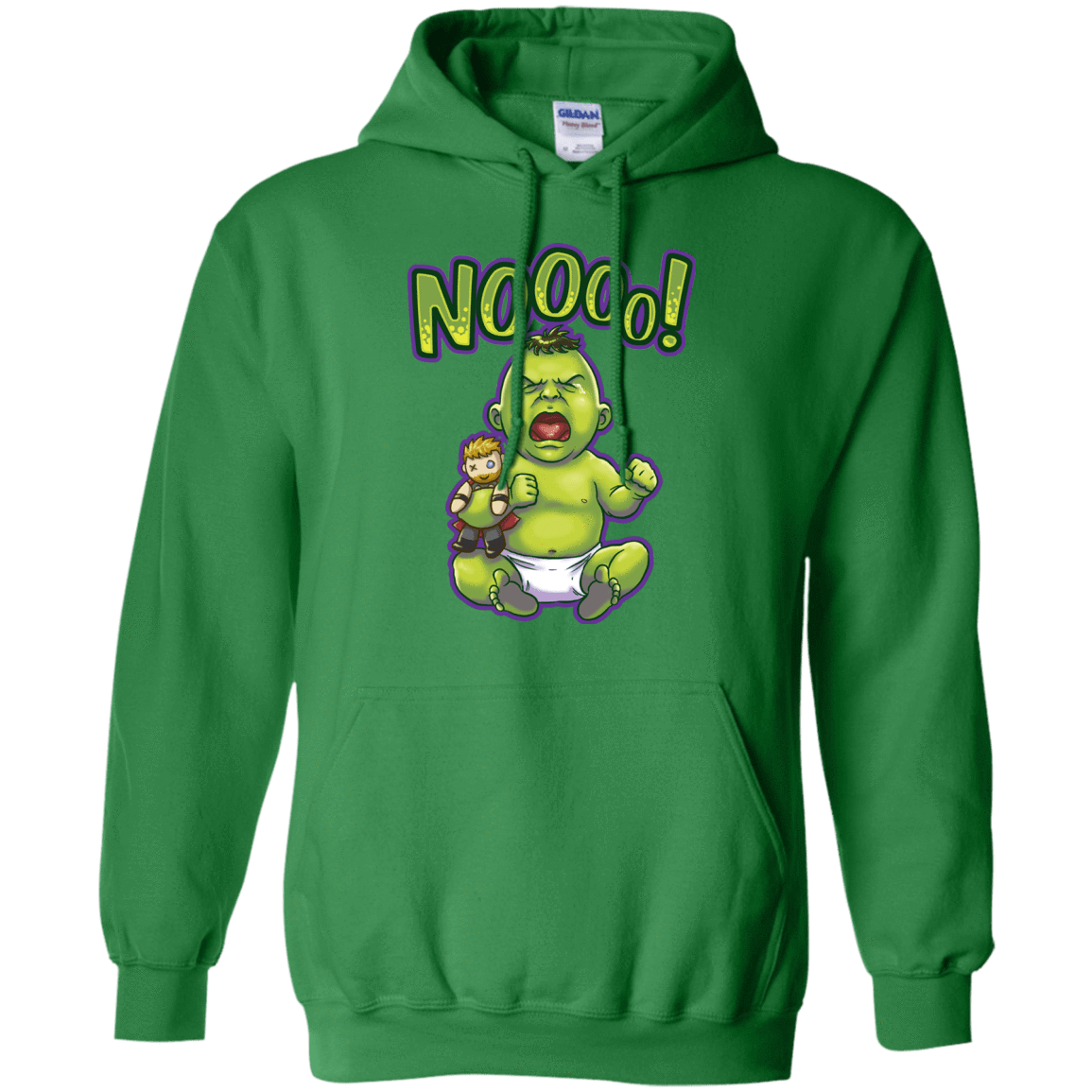 Sweatshirts Irish Green / S Green Crybaby Pullover Hoodie