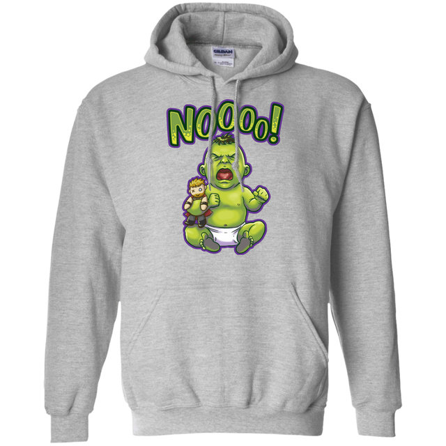 Sweatshirts Sport Grey / S Green Crybaby Pullover Hoodie