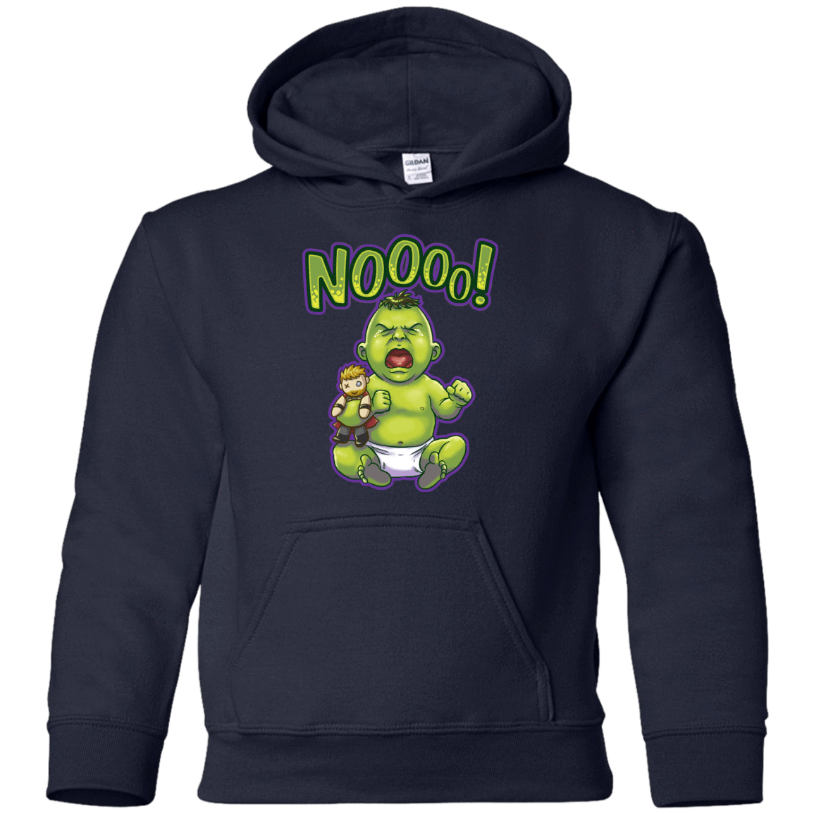 Green Crybaby Youth Hoodie