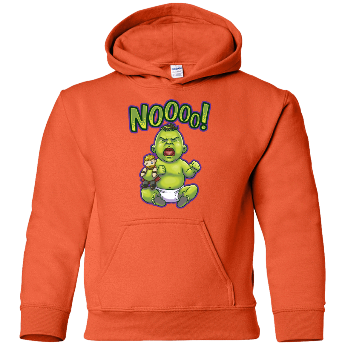 Green Crybaby Youth Hoodie