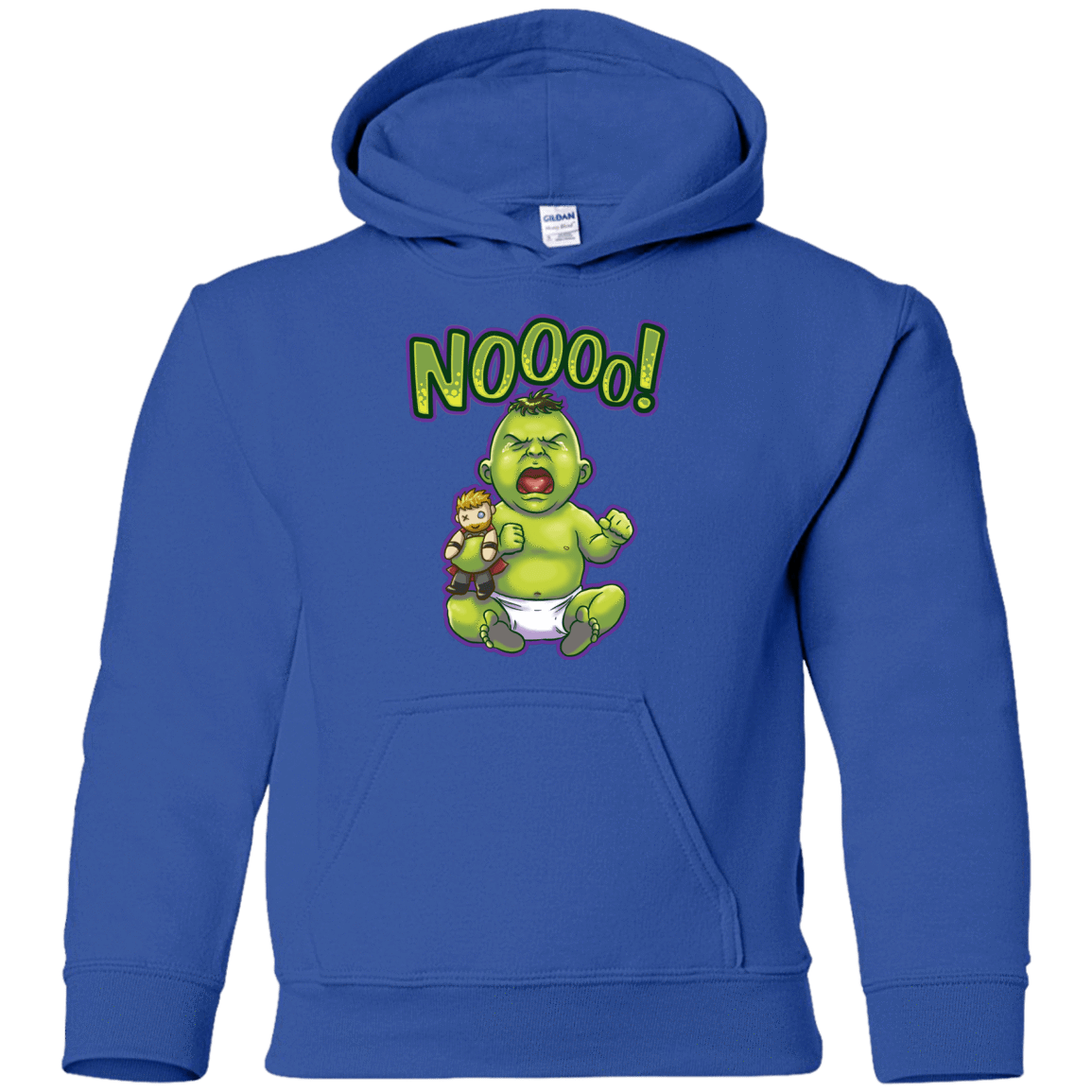 Sweatshirts Royal / YS Green Crybaby Youth Hoodie