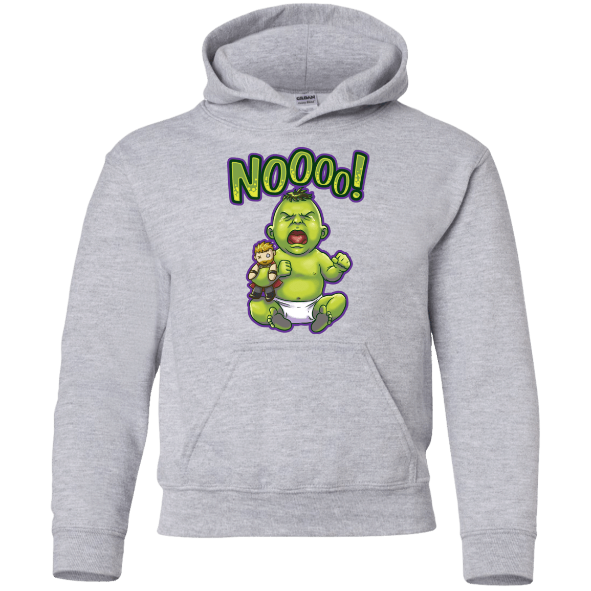 Green Crybaby Youth Hoodie
