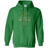 Sweatshirts Irish Green / Small Green Dragon Pullover Hoodie