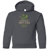 Sweatshirts Charcoal / YS Green Dragon Youth Hoodie