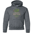 Sweatshirts Dark Heather / YS Green Dragon Youth Hoodie