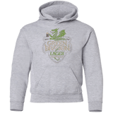 Sweatshirts Sport Grey / YS Green Dragon Youth Hoodie