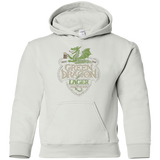 Sweatshirts White / YS Green Dragon Youth Hoodie