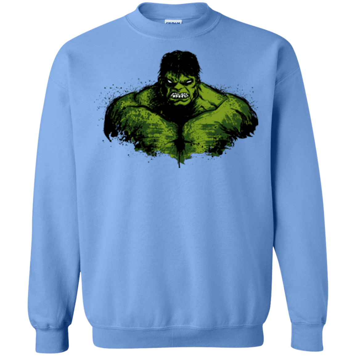 Sweatshirts Carolina Blue / Small Green Fury Crewneck Sweatshirt