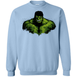 Sweatshirts Light Blue / Small Green Fury Crewneck Sweatshirt