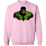 Sweatshirts Light Pink / Small Green Fury Crewneck Sweatshirt