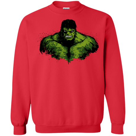 Green Fury Crewneck Sweatshirt