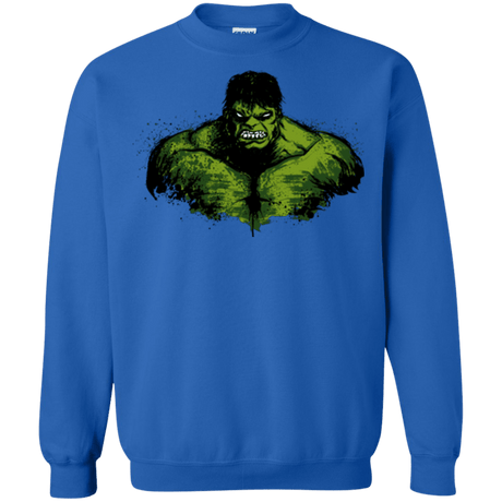 Green Fury Crewneck Sweatshirt