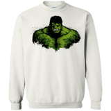 Sweatshirts White / Small Green Fury Crewneck Sweatshirt