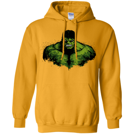 Sweatshirts Gold / Small Green Fury Pullover Hoodie