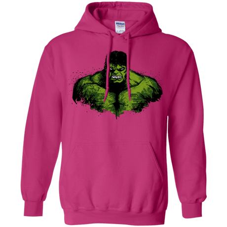 Green Fury Pullover Hoodie