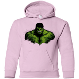 Sweatshirts Light Pink / YS Green Fury Youth Hoodie