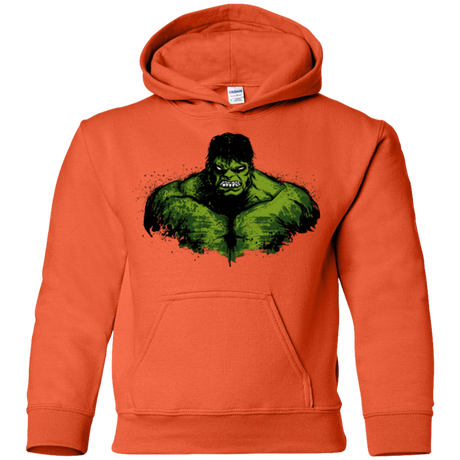 Sweatshirts Orange / YS Green Fury Youth Hoodie