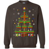 Sweatshirts Dark Chocolate / Small Green Hill Christmas Crewneck Sweatshirt