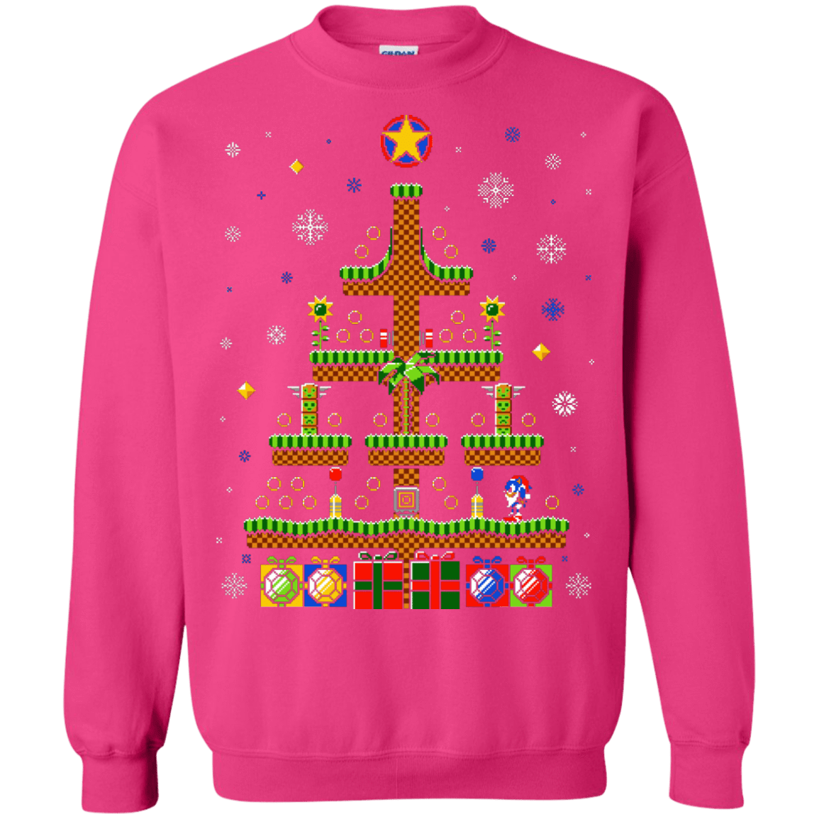 Sweatshirts Heliconia / Small Green Hill Christmas Crewneck Sweatshirt