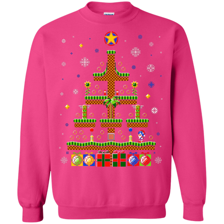 Sweatshirts Heliconia / Small Green Hill Christmas Crewneck Sweatshirt