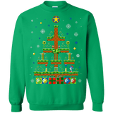 Sweatshirts Irish Green / Small Green Hill Christmas Crewneck Sweatshirt