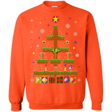 Sweatshirts Orange / Small Green Hill Christmas Crewneck Sweatshirt
