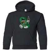 Sweatshirts Black / YS Green Ranger Artwork Youth Hoodie
