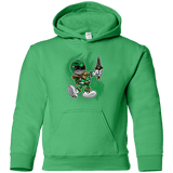 Sweatshirts Irish Green / YS Green Ranger Artwork Youth Hoodie