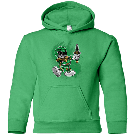 Sweatshirts Irish Green / YS Green Ranger Artwork Youth Hoodie
