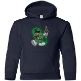 Sweatshirts Navy / YS Green Ranger Artwork Youth Hoodie