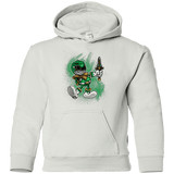 Sweatshirts White / YS Green Ranger Artwork Youth Hoodie