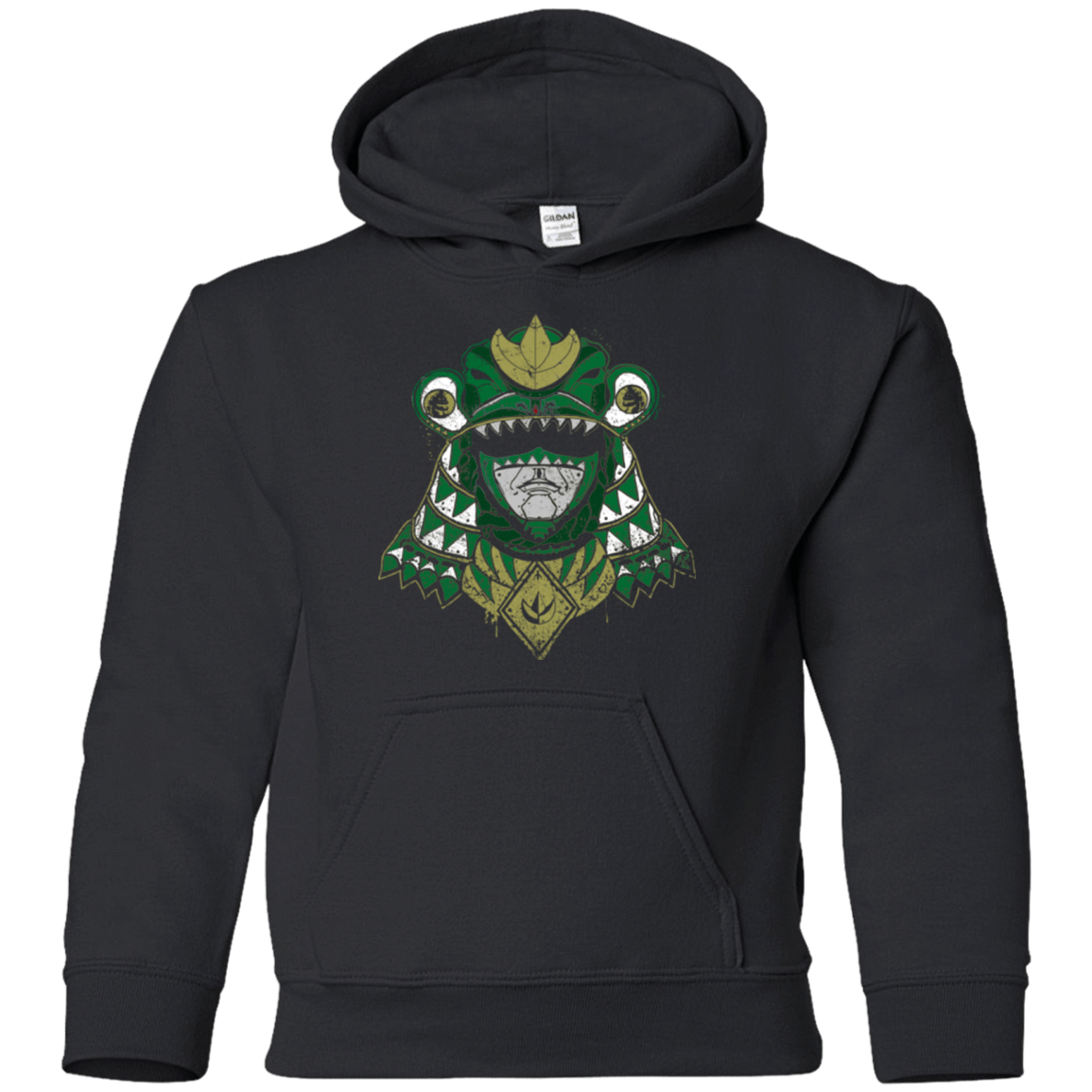 Sweatshirts Black / YS Green Shogun Ranger Youth Hoodie