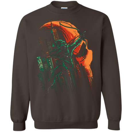Sweatshirts Dark Chocolate / Small Green Vigilance Crewneck Sweatshirt
