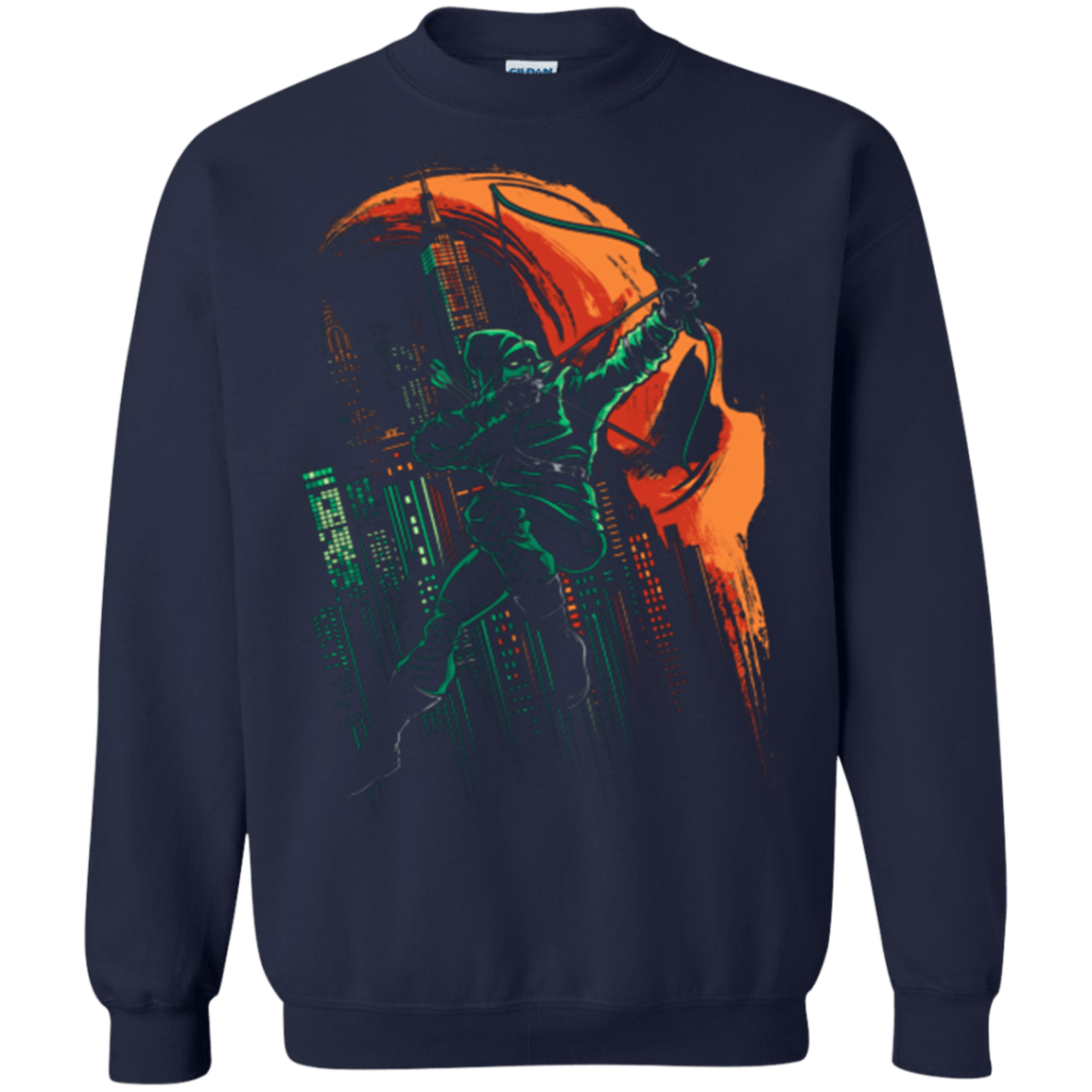 Green Vigilance Crewneck Sweatshirt