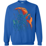 Sweatshirts Royal / Small Green Vigilance Crewneck Sweatshirt