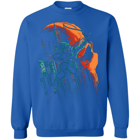 Sweatshirts Royal / Small Green Vigilance Crewneck Sweatshirt