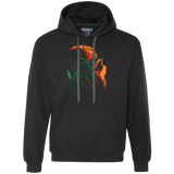 Sweatshirts Black / Small Green Vigilance Premium Fleece Hoodie