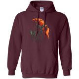 Sweatshirts Maroon / Small Green Vigilance Pullover Hoodie