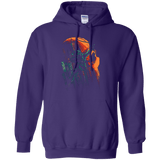 Sweatshirts Purple / Small Green Vigilance Pullover Hoodie