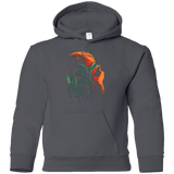 Sweatshirts Charcoal / YS Green Vigilance Youth Hoodie