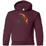 Sweatshirts Maroon / YS Green Vigilance Youth Hoodie
