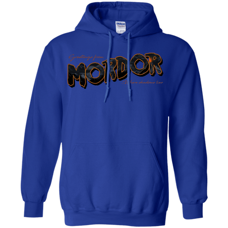 Sweatshirts Royal / S Greetings From Mordor Pullover Hoodie