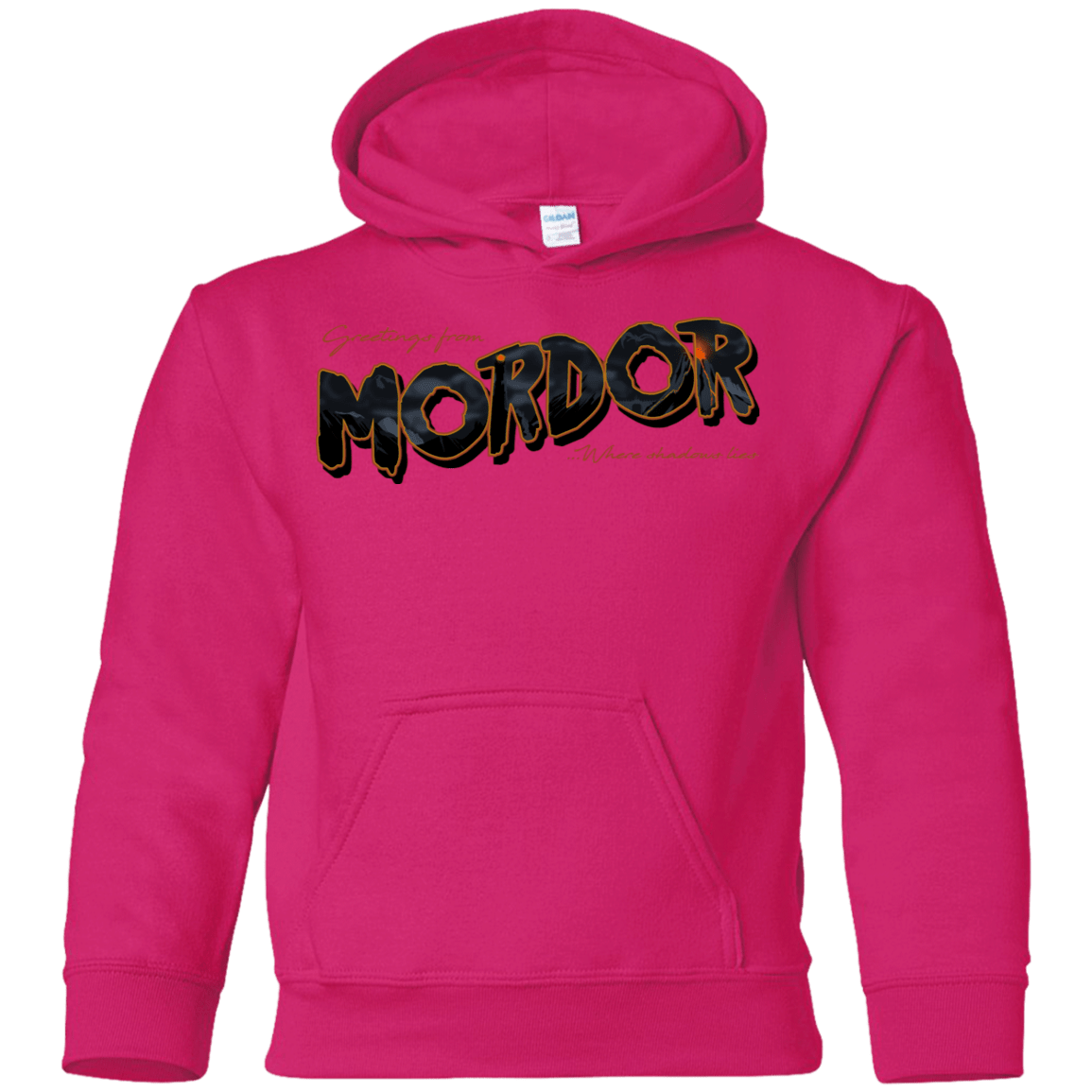 Sweatshirts Heliconia / YS Greetings From Mordor Youth Hoodie