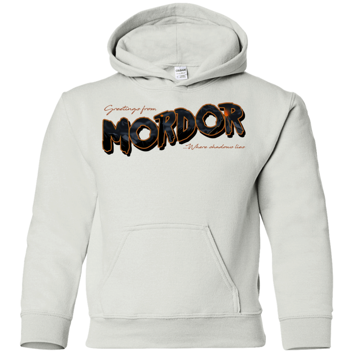 Sweatshirts White / YS Greetings From Mordor Youth Hoodie