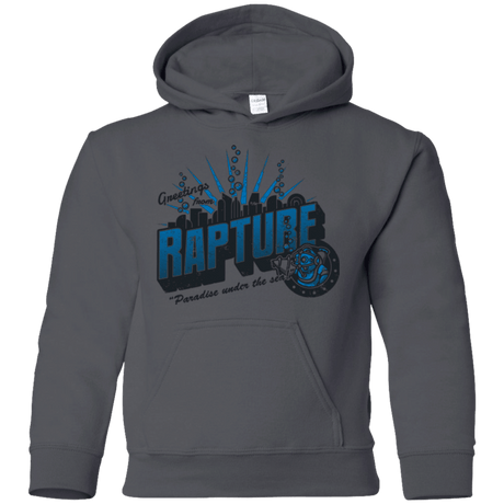 Sweatshirts Charcoal / YS Greetings from Rapture Youth Hoodie