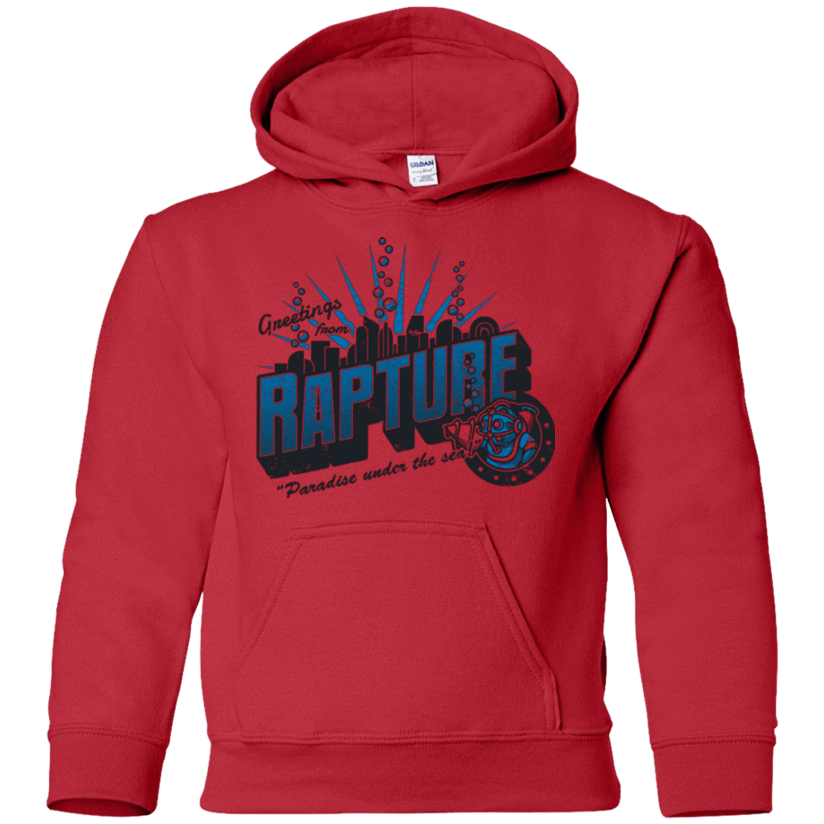 Sweatshirts Red / YS Greetings from Rapture Youth Hoodie